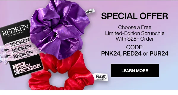 special offer- free scrunchie!