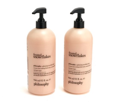 philosophy supersize holiday treats shower gel 32oz duo