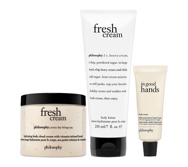 philosophy fresh cream ultimate hydration kit