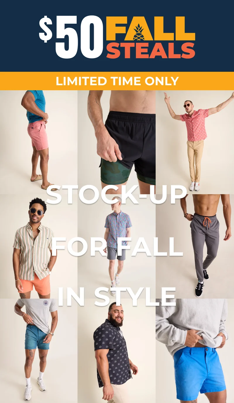 $50 FALL STEALS: Stock Up In Style