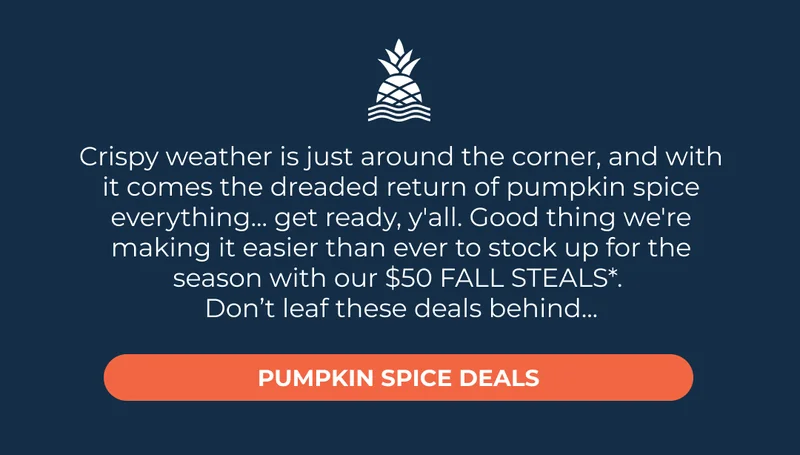PUMPKIN SPICE DEALS