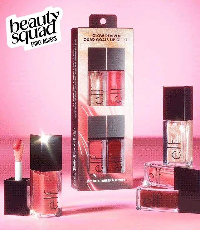 Glow reviver quad goals lip oil kit Glow reviver quad goals lip oil kit