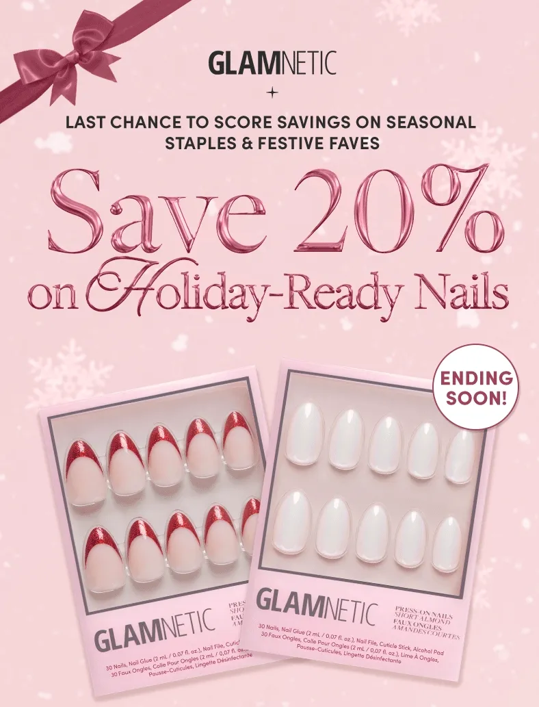 Last chance to Shop 20% off on select items with code: HOLIYAY