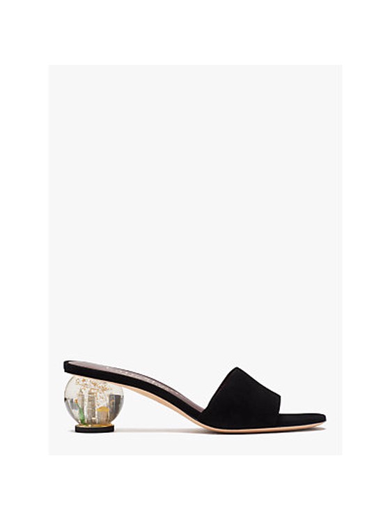 Polished Slide Sandals