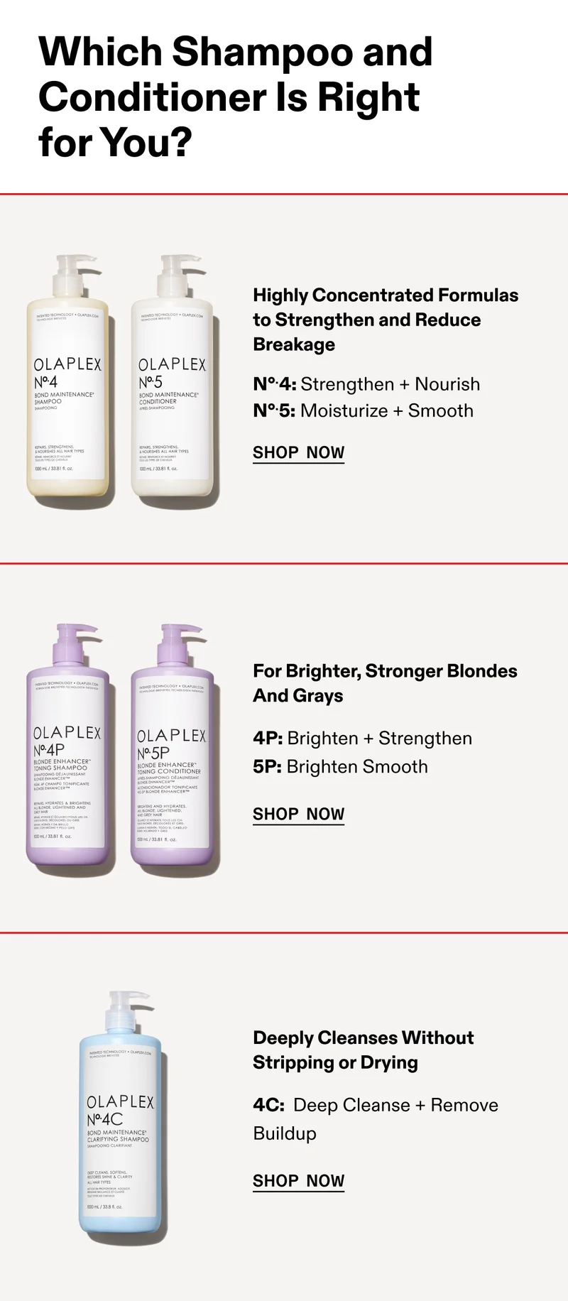 Which Shampoo and Conditioner is Right for You?