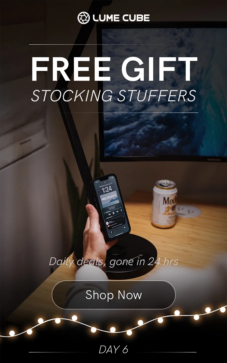 Free gifts from us, perfect for stocking stuffers.