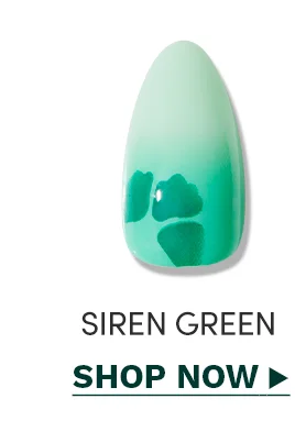 Shop 25% Off Siren Green with the code LUCKYU