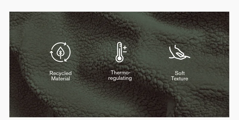 Recycled Material | Thermoregulating | Soft Texture