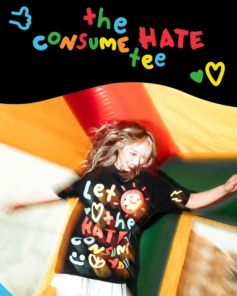 The Consume Hate Tee