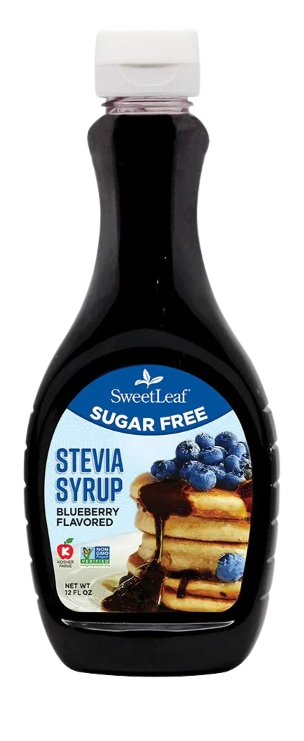 Image of SweetLeaf Blueberry Sugar-Free Stevia Syrup