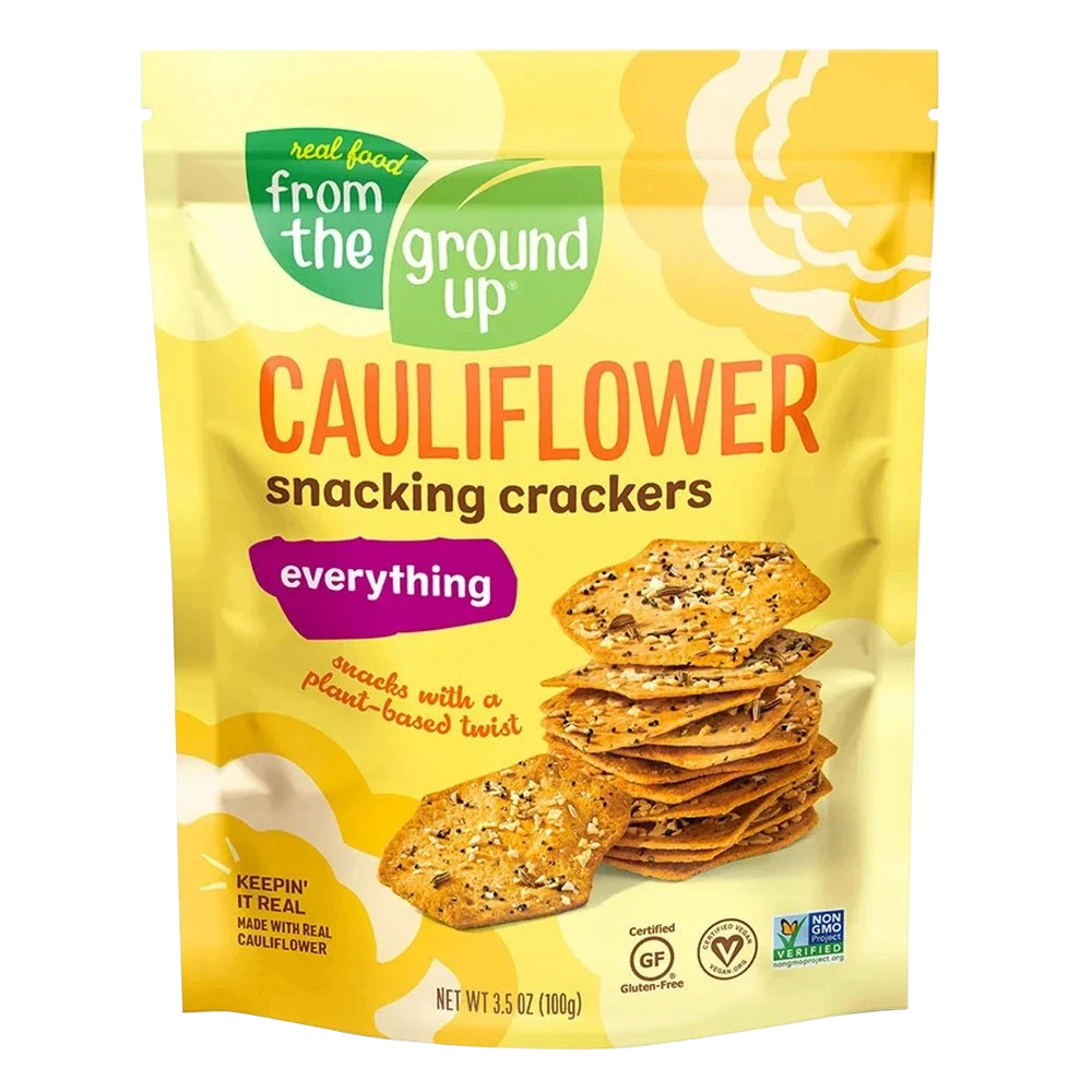 Image of From the Ground Up Cauliflower Snacking Crackers