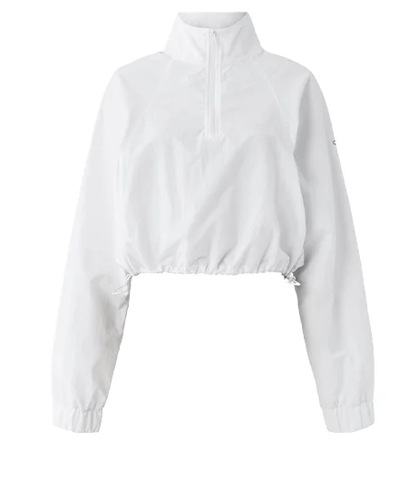 Cropped 1/4 Zip Alumni Pullover