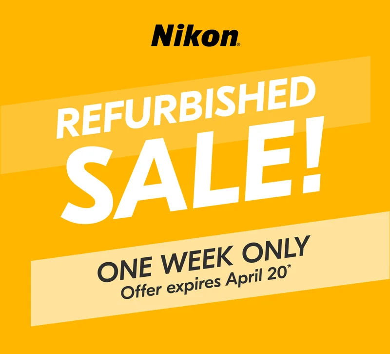 Nikon | Refurbished Sale! | One Week Only - Offer expires April 20*