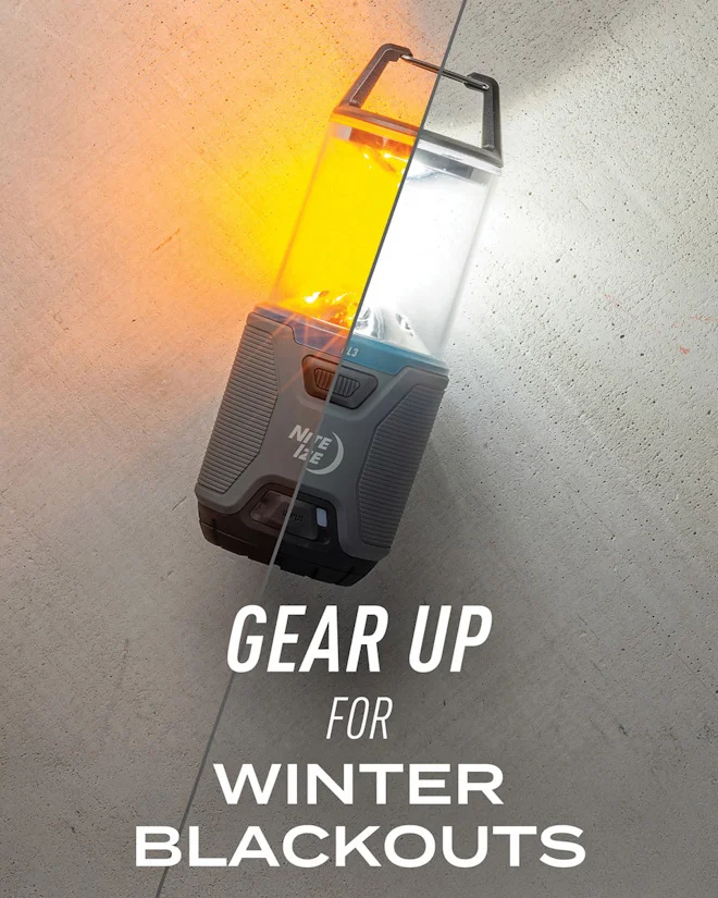 Gear up for winter blackouts