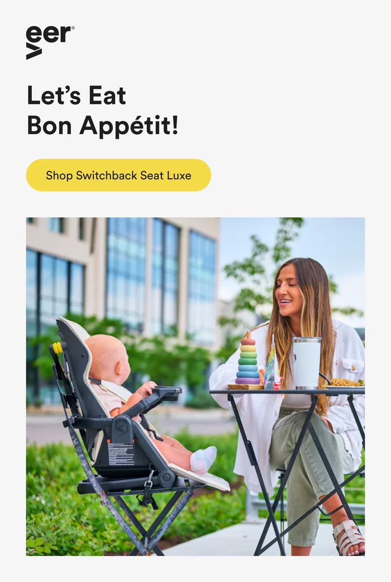 let’s eat bon appétit! - shop switchback seat luxe