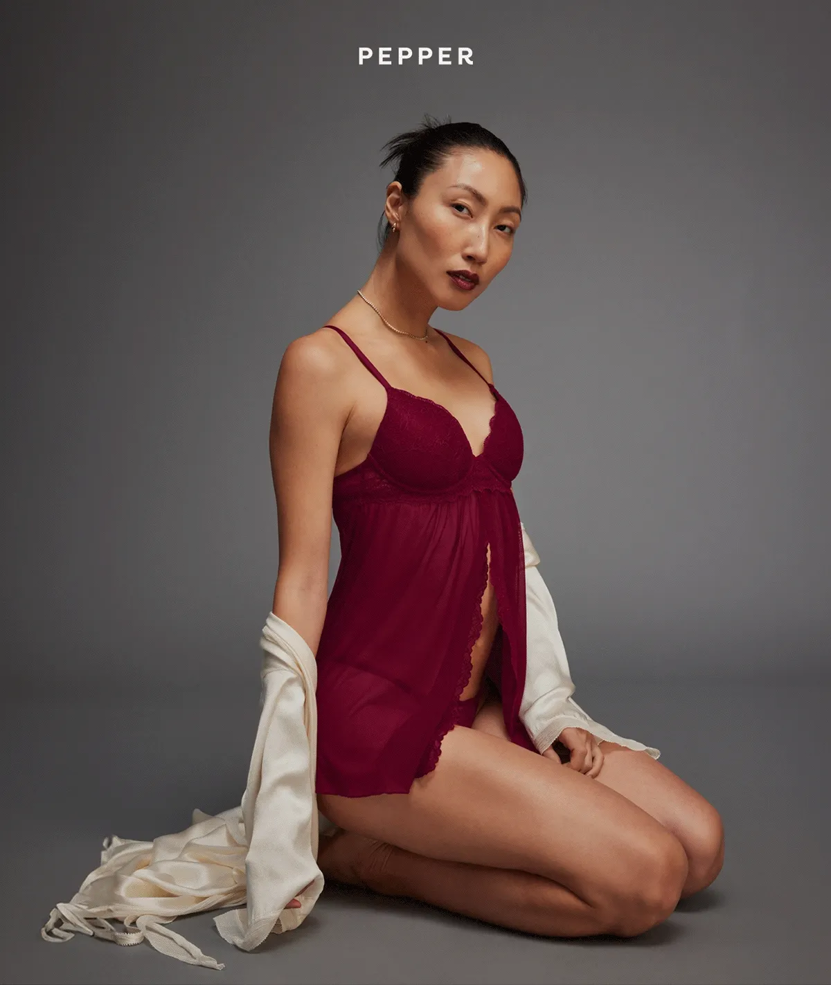 The Lace Lift Up Babydoll