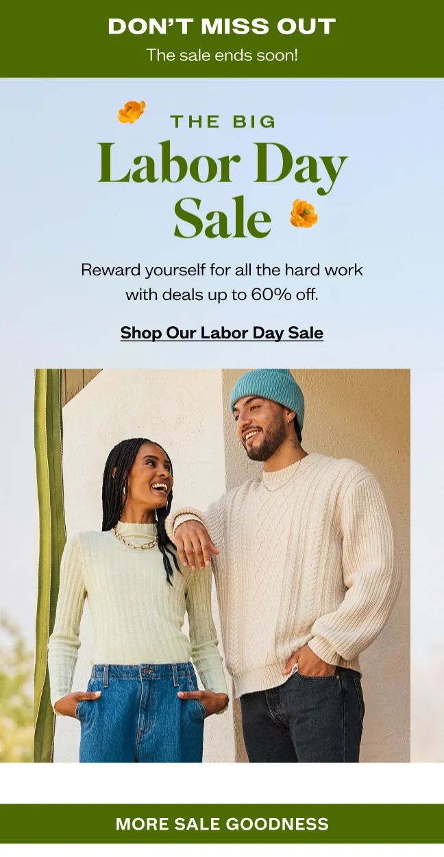 Shop Zappos Last Chance Labor Day Sale
