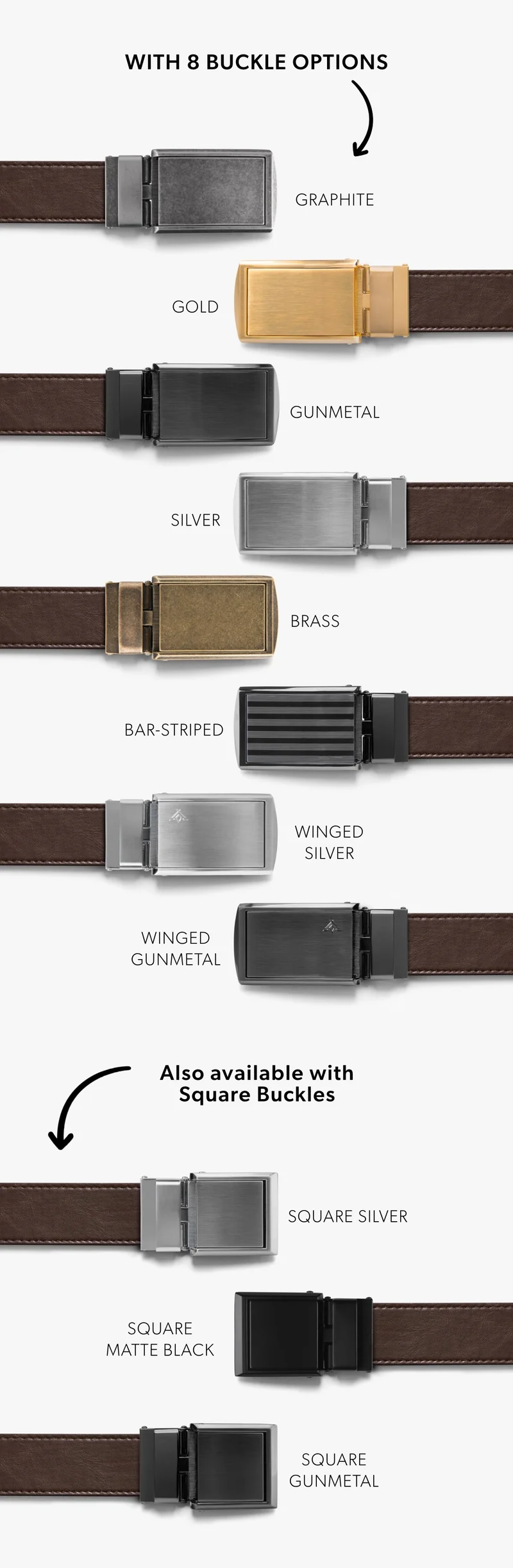 Shop Mocha Brown Belt