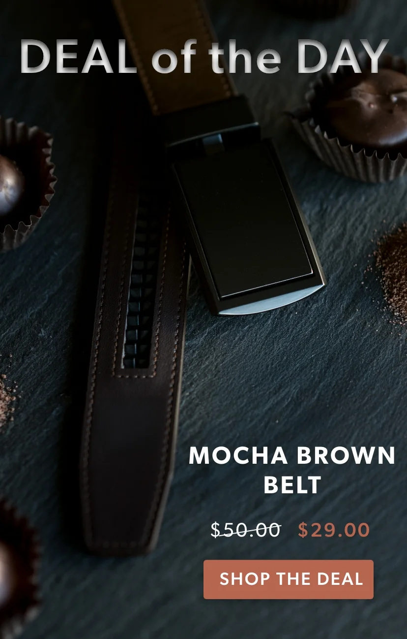 Deal of the Day. Mocha Brown Belt only $29