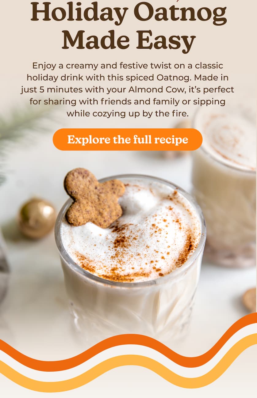 Holiday Oatnog Made Easy