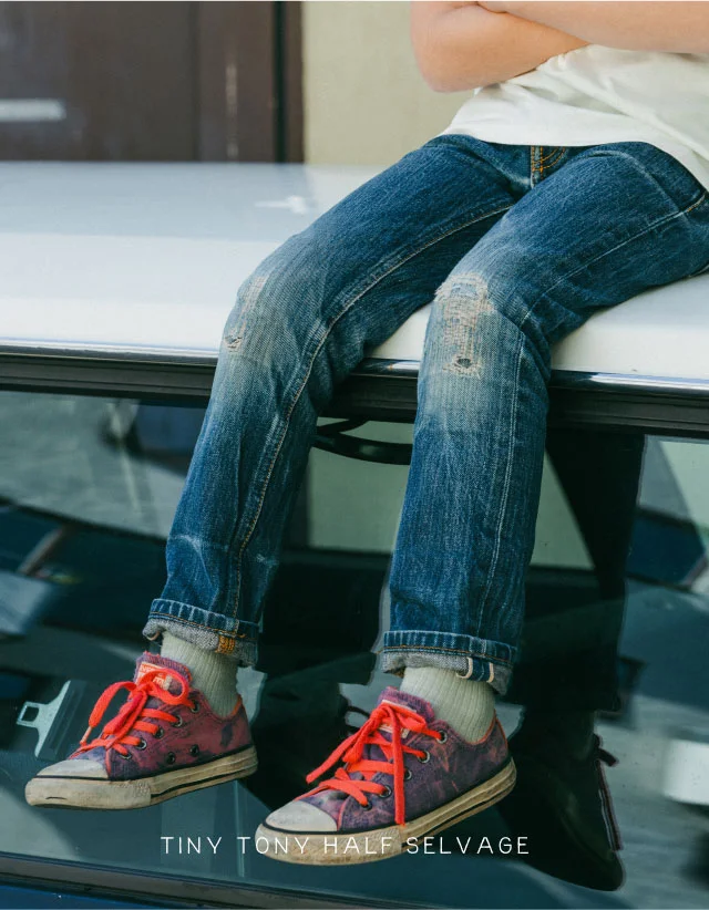 Tiny Tony Half Selvage Denim