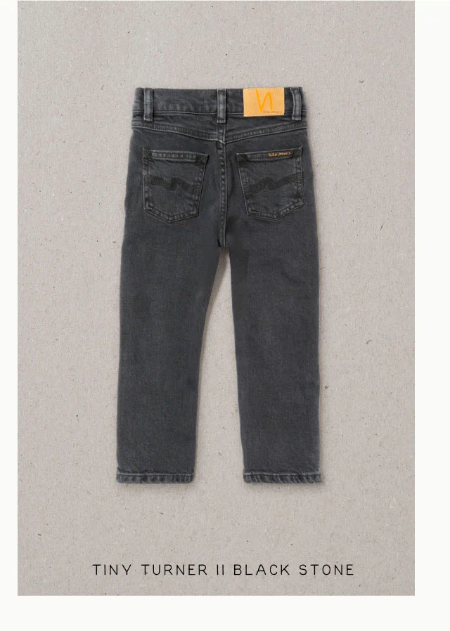 Tiny Turner II Black Stone Denim