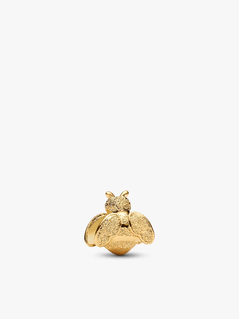 Textured Bee Mini Charm