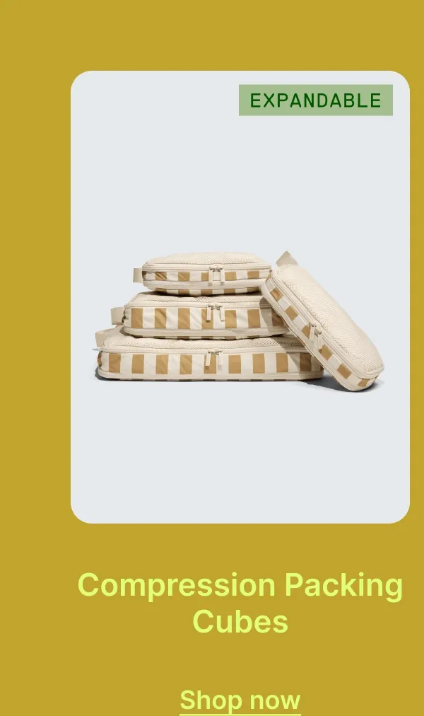 Compression Packing Cubes | Shop now