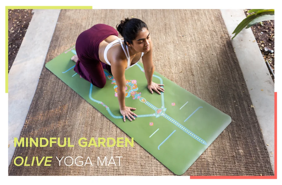 Mindful Garden Olive Yoga Mat