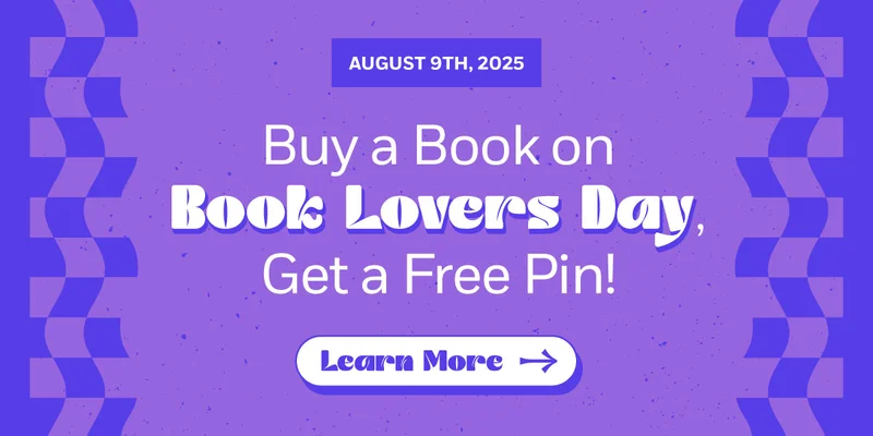 Buy a Book on Book Lovers Day, Get a Free Pin!