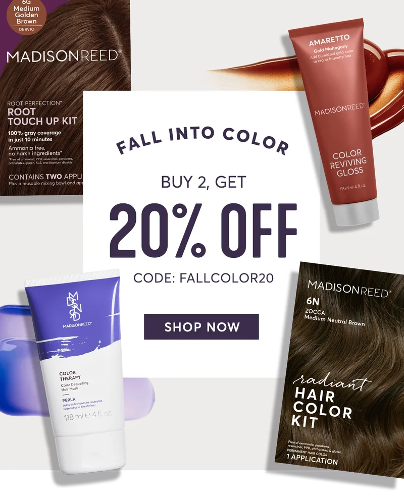 Fall into color - buy 2 get 20% 0ff - code fallcolor20 | Shop now