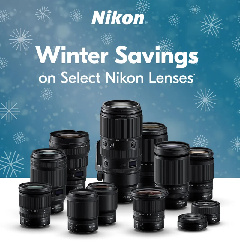 Nikon | Winter Savings on Select Nikon Lenses*