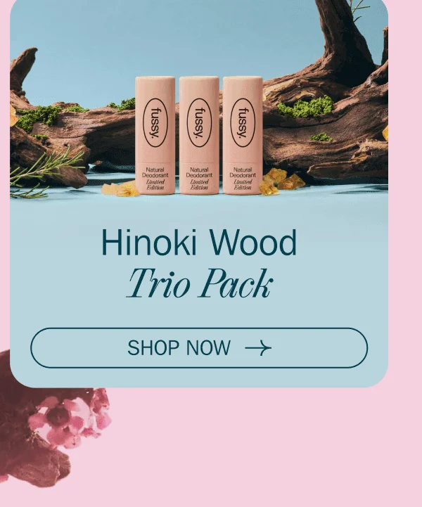 Hinoki Wood Trio Pack | SHOP NOW