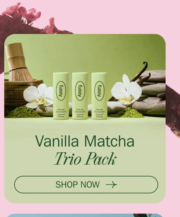 Vanilla Matcha Trio Pack | SHOP NOW