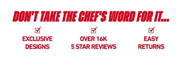 Don't take the chefs word for it...