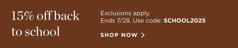 Up to 15% off