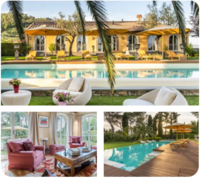 Sip local wine and relax at a charming private villa surrounded by rolling vineyards.