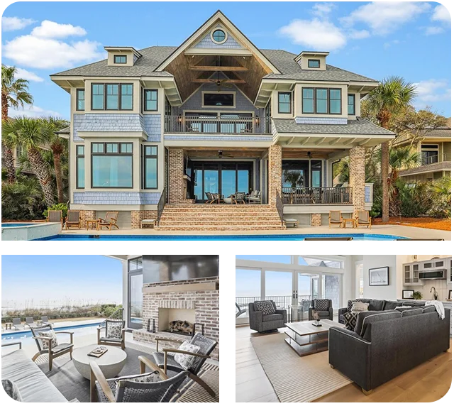 Soak up the sun at a luxurious beachfront vacation rental just steps from the shore.