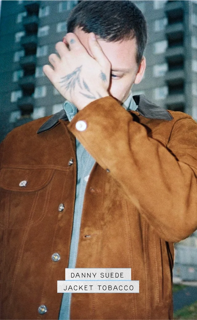 Danny Suede Jacket Tobacco