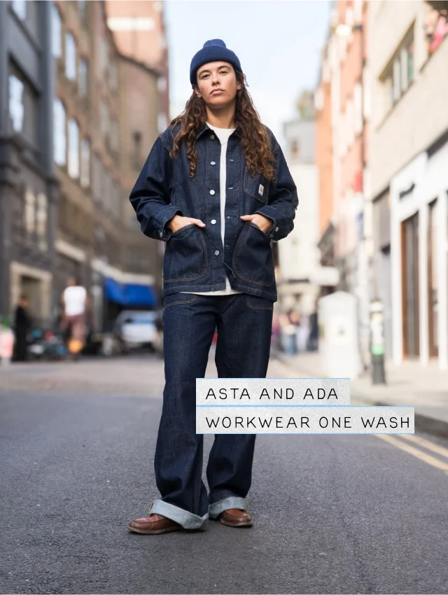 Ada Workwear Jacket One Wash Dark Blue