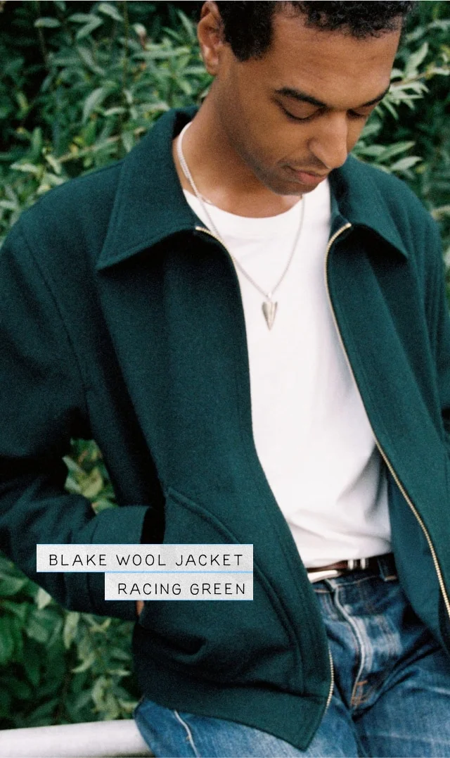 Blake Wool Jacket Racing Green