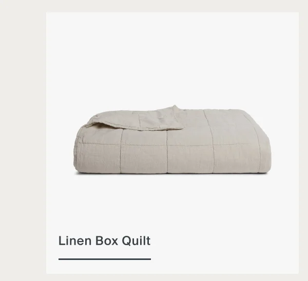 Linen Box Quilt