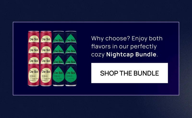 Why choose? Enjoy both flavors in our perfectly cozy Nightcap Bundle. | Shop the Bundle