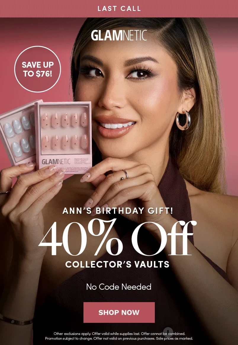 Last Call to Shop 40% Off Collector's Vaults