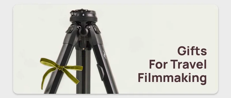 gifts for travel filmmaking