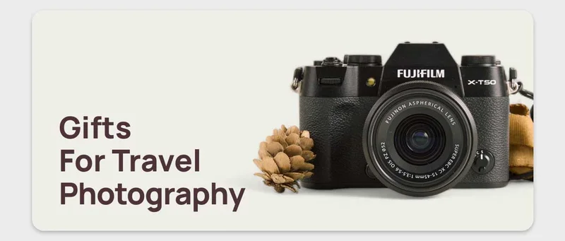 gifts for travel photography