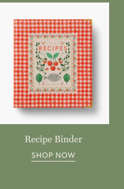 Recipe Binder