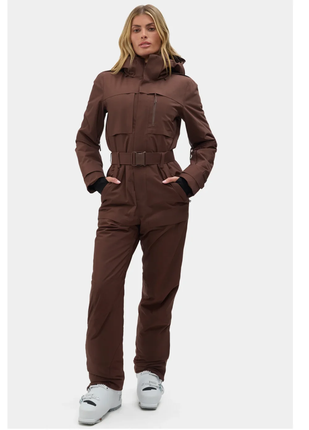 Shop Murphy Ski Suit in Spiked Cocoa