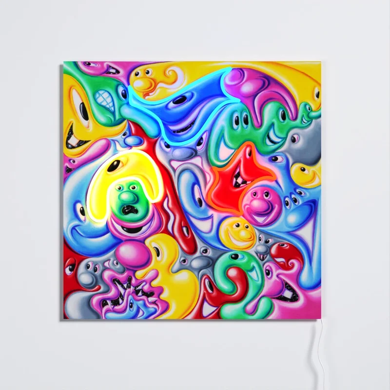 Image of FACES IN PLACES by Kenny Scharf