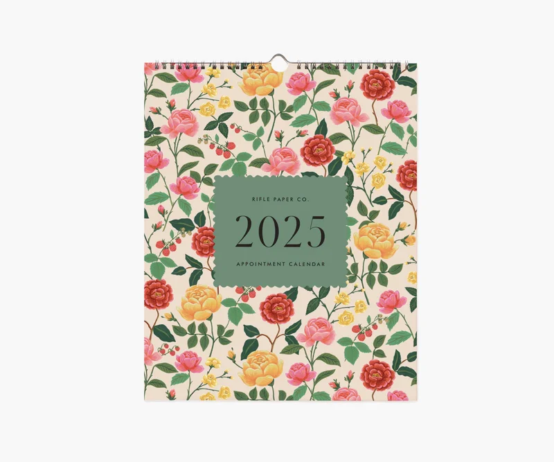 Image of 2025 Appointment Calendar - Roses